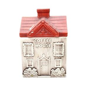 Judy of California 1977 Vintage Coffee House Cookie Jar ~ Ceramic